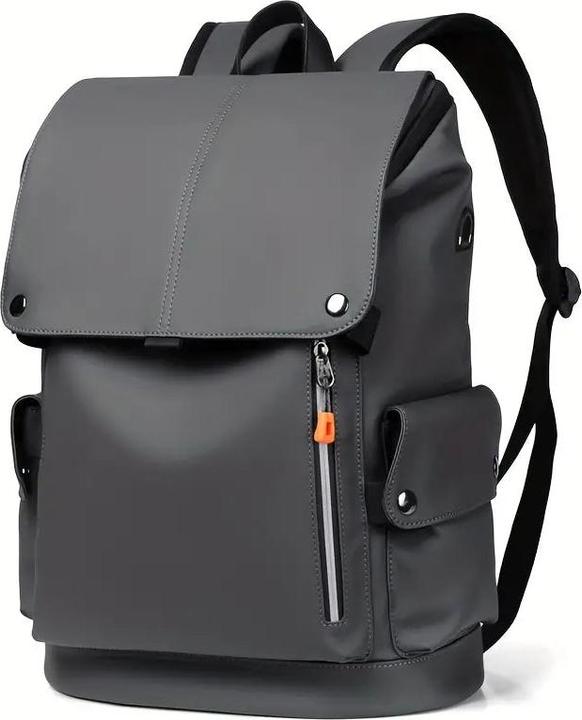 Produktbild Only-Bags.Store PU-Leder Herren Tasche, Trendy grosse Kapazität Reise-Rucksack, Cargo Casual Backpack