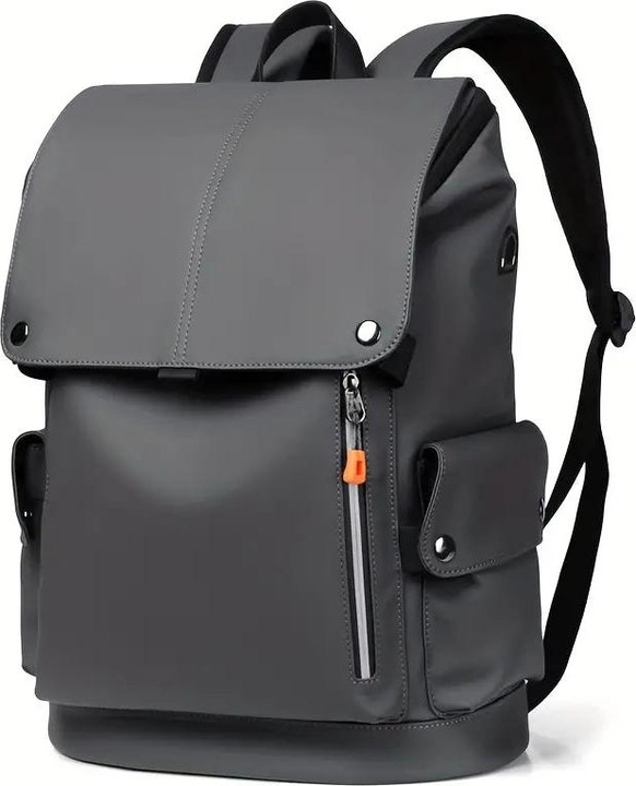 Only-Bags.Store PU-Leder Herren Tasche, Trendy grosse Kapazität Reise-Rucksack, Cargo Casual Backpack