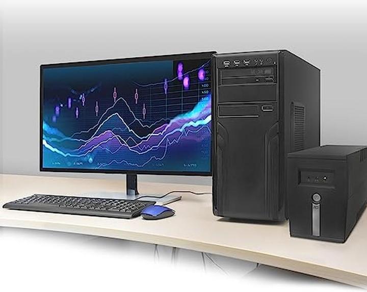 Produktbild ACT UPS, 600VA, 1x IEC (C13) + 1x Type F outlet, 1x IEC C14 input, 230V, AVR (600 VA, 360 W, Line-Interaktiv USV)