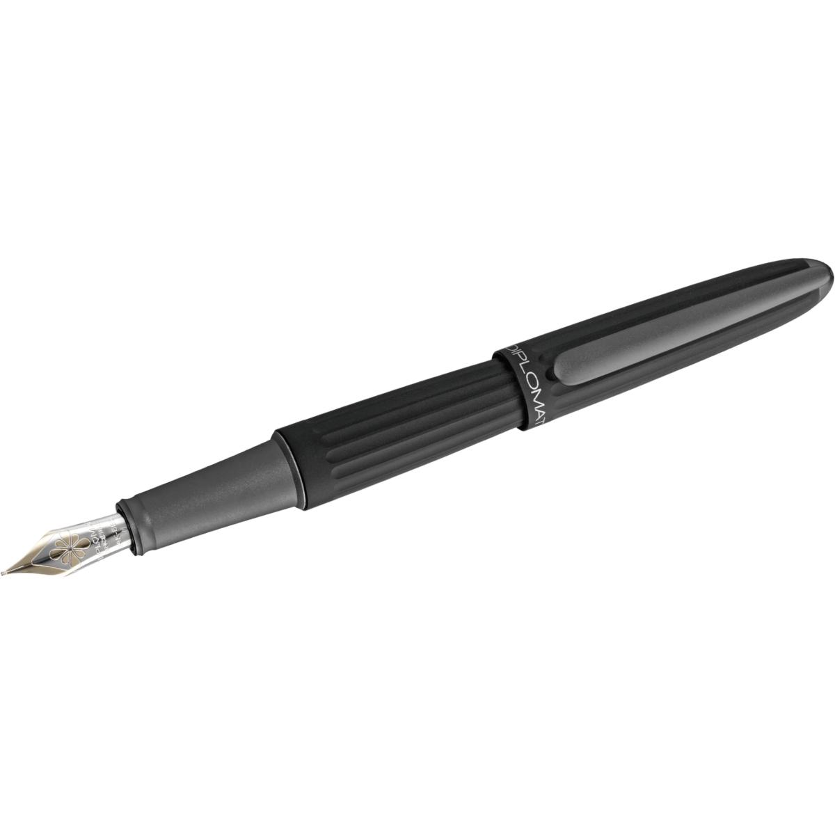 Thumbnail - Diplomat, Schreibstifte, Füllhalter Aero schwarz 14 kt F (Schwarz, 1 x)