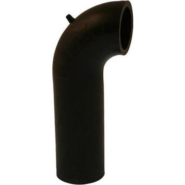 Geberit, Zubehör Sanitärinstallation, PE Bogen 90Gr mit langem Schenkel d110