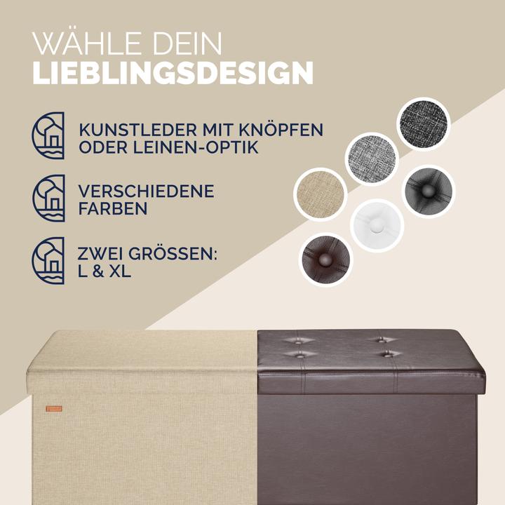 Actual product image Casaria Seat chest (115 cm)
