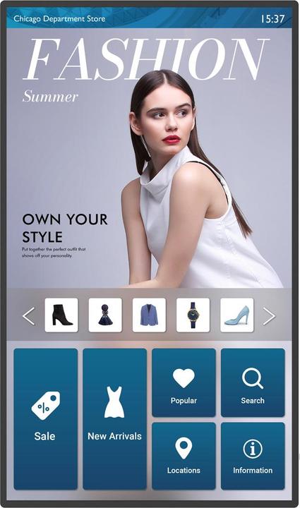 Actual product image BenQ interactive display IL5501 (3840 x 2160 Pixels, 55")
