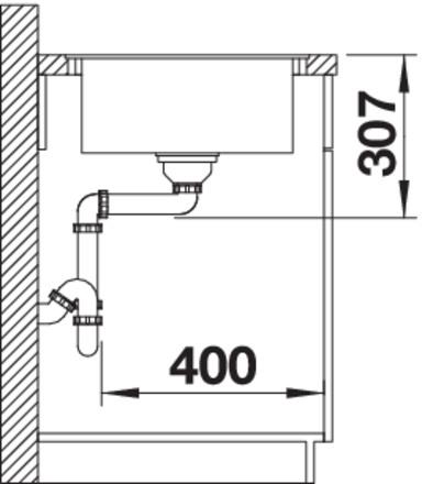 Produktbild Blanco ELON XL 6 S-F (77 cm, 49 cm)