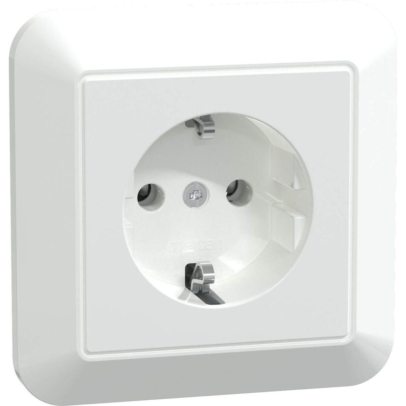 Merten, Steckdose, MEG2301-1025 Steckdose CEE 7/3 Weiss