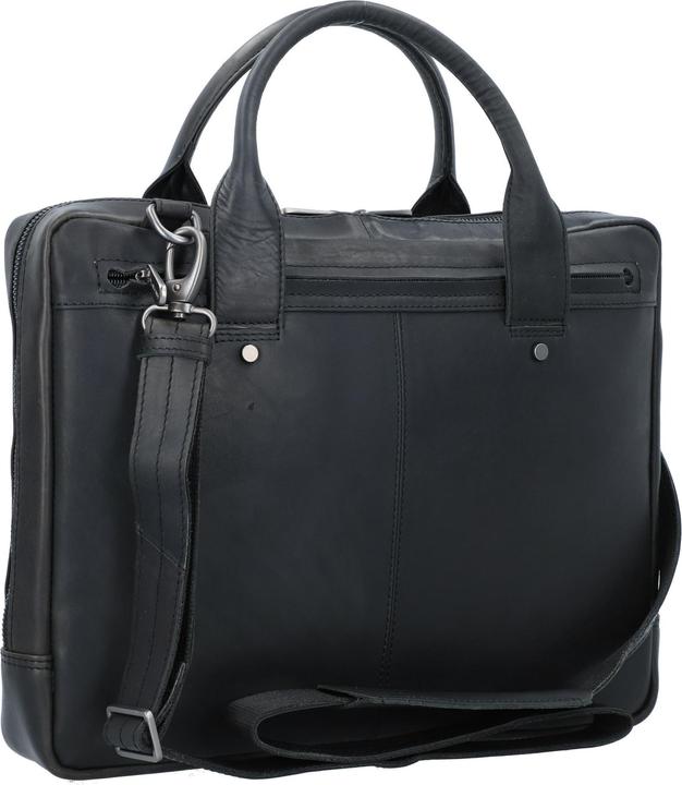 Immagine prodotto Plevier Cartella Navigator in pelle con scomparto per laptop da 38 cm (5 l)