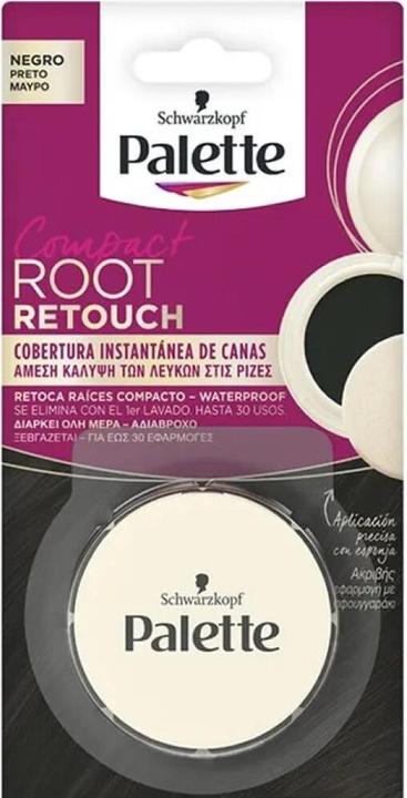 Produktbild Schwarzkopf Tinte Pelo Palette Retoca Raices Negro (512947)