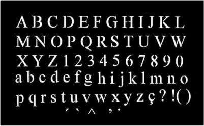 Immagine prodotto Artemio Alfabeto stencil (42 cm)