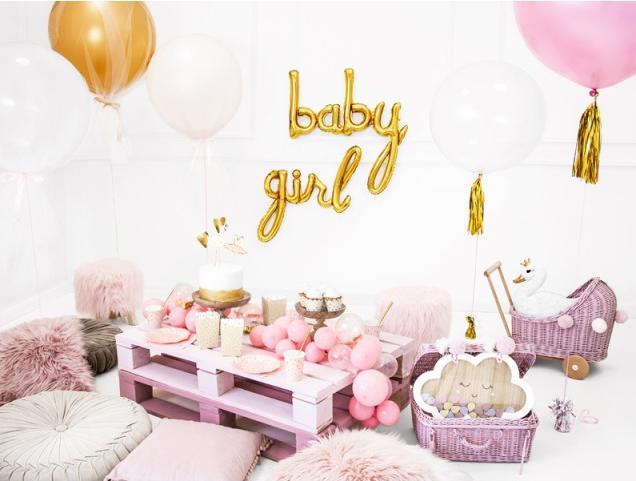 Produktbild Partydeco Ballon Jumbo Rose Pastel (1x)