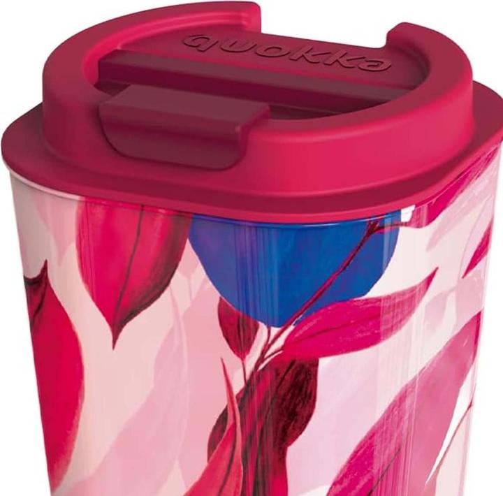 Actual product image Quokka Vaso Cafe Doble Pared - Doppelwandiger Becher 450 ml (Satsuma) (0.45 l)