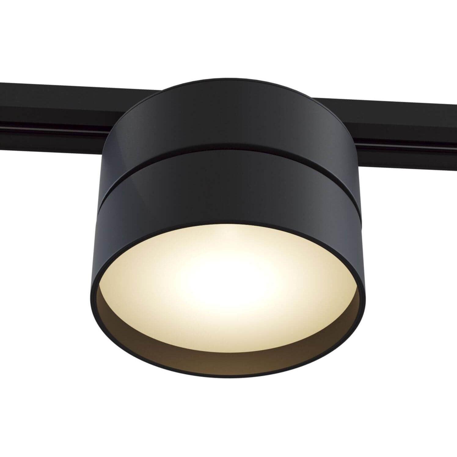Maytoni, Wandleuchte + Deckenleuchte, ONDA 1-Phasen System UNITY LED Stromschienenleuchte 18W 4000K Schwarz 11,1 cm Neut...