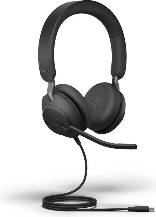 Actual product image Jabra EVOLVE2 40 SE USB-C UC (Cable, USB-C, Unify)
