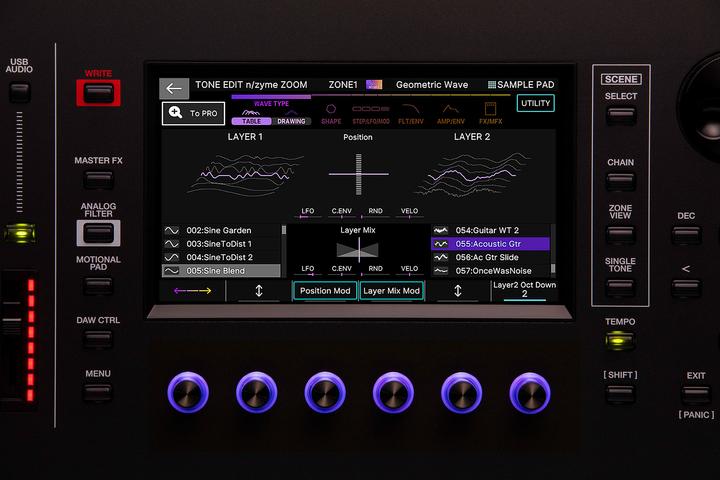 Actual product image Roland Fantom-6 EX