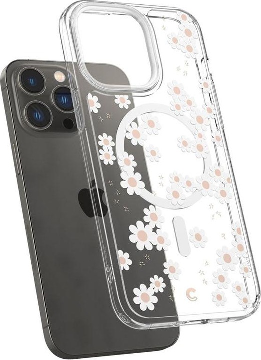 Actual product image Spigen Sigen CYRILL CECILE MAGSAFE IPHONE 14 PRO BALTA DEIZĖ (Apple iPhone 14 Pro)