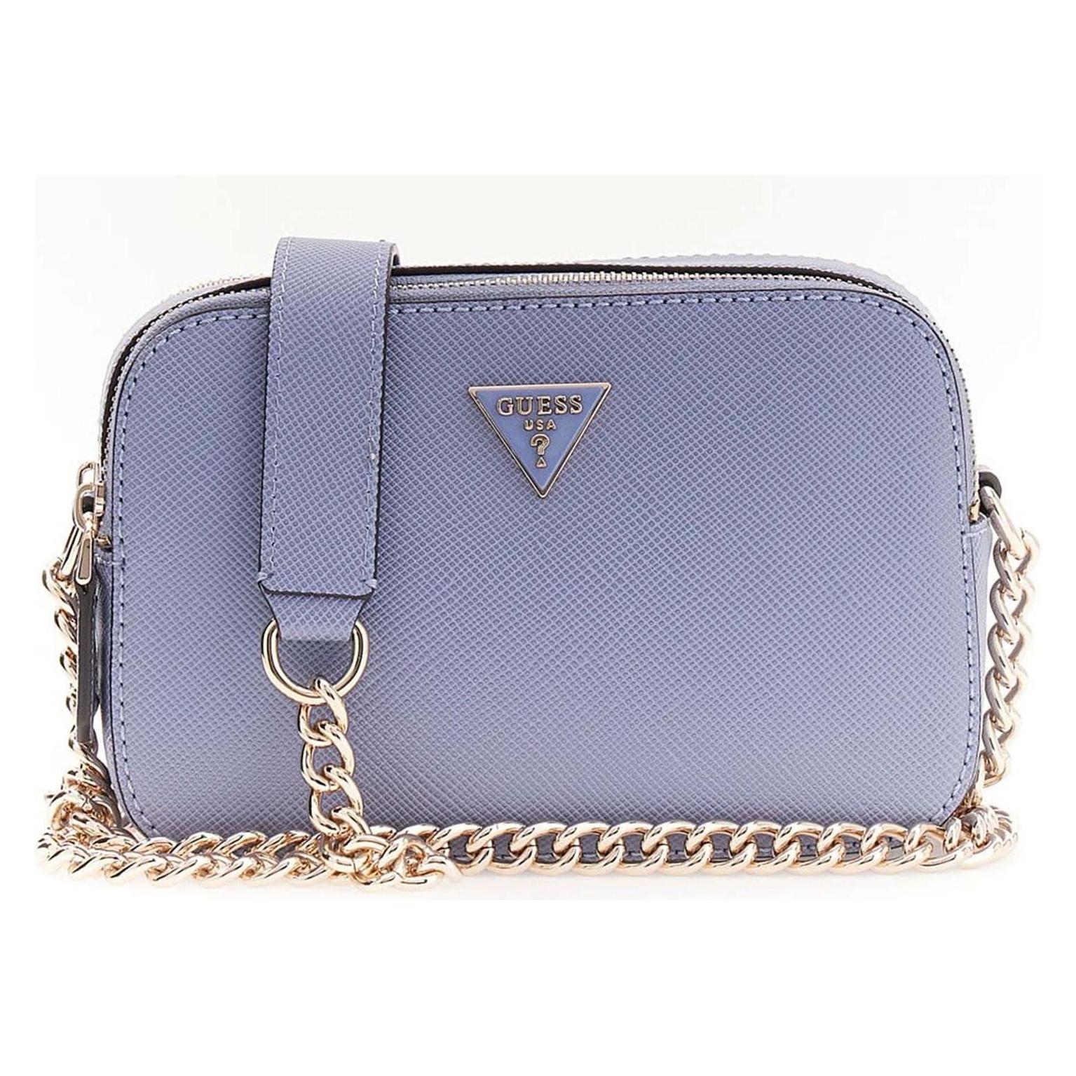 Guess, Damen, Handtasche, Noelle Ii Crossbody Camera Bag, Grau