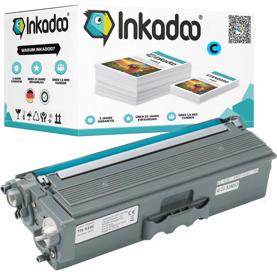 Inkadoo, Toner, Kompatibel Toner für Brother MFC-L 9570 CDWTT (C)