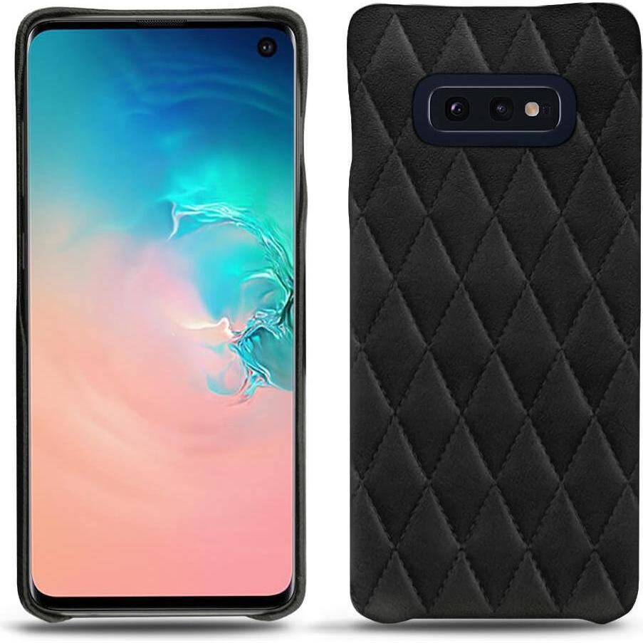 Noreve Lederschutzhülle (Samsung Galaxy S10e), Smartphone Hülle, Schwarz