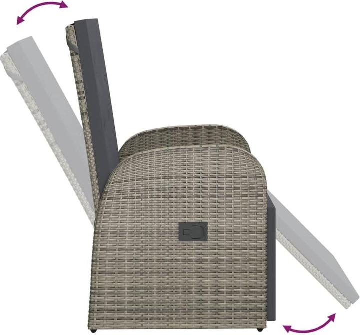 Actual product image vidaXL Gartenstuhl