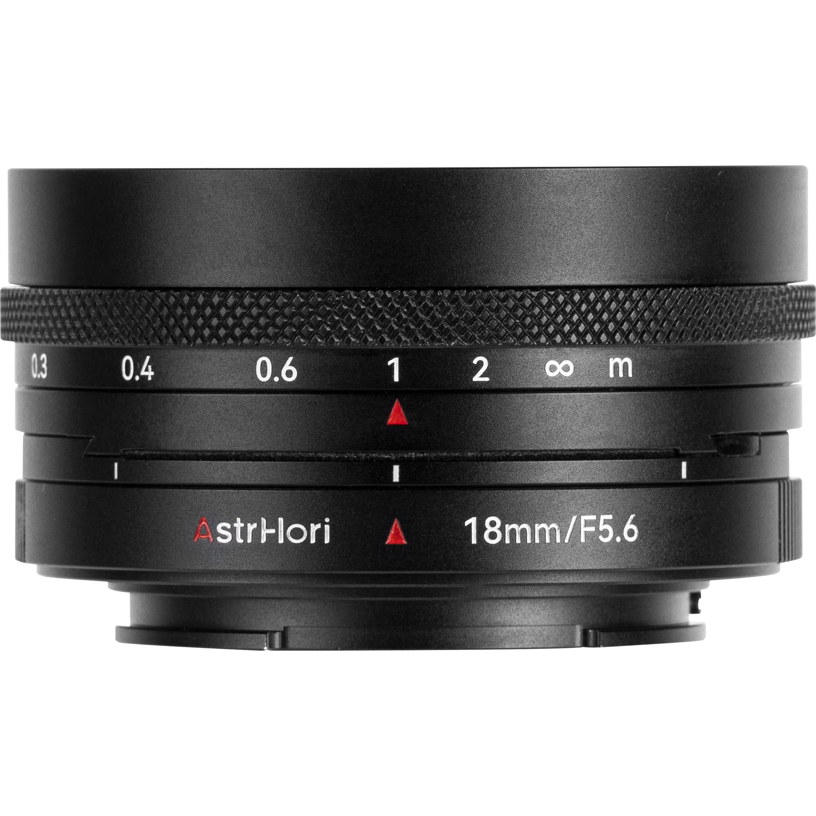 AstrHori 18mm F5.6 Sony E Mount APS-C Lens Black (Sony E, APS-C / DX), Obiettivo, Nero