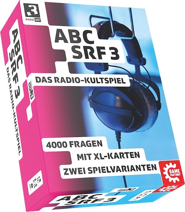 Immagine prodotto Game Factory ABC SRF 3 - Il gioco radiofonico di culto (Tedesco)