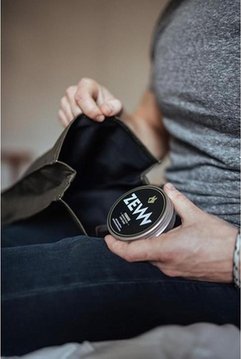 Image du produit ZEW for men Hair Pomade with Charcoal 100 ml LIGHT SHINE (Pommade capillaire, 100 ml)