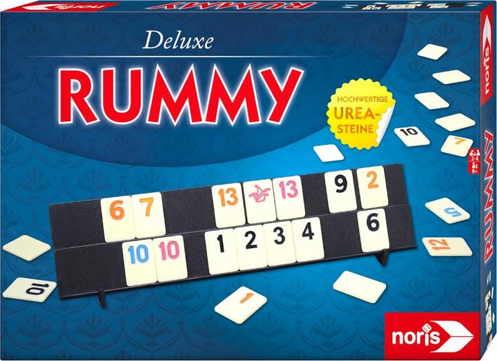 Produktbild Noris Deluxe Set- Rummy (Deutsch, Englisch, Französisch, Italienisch, 2 - 4 Spieler)
