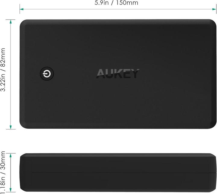 Image du produit Aukey Pb-Y3 (30000 mAh, 111 Wh)