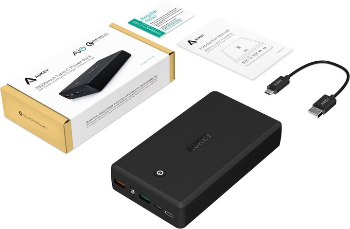 Actual product image Aukey Pb-Y3 (30000 mAh, 111 Wh)