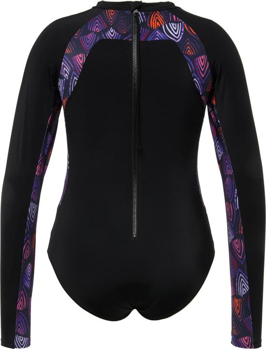 Image du produit Ulla Popken Maillot de bain avec protection UV 50+, col montant et manches longues. Sans bonnets souples (42)
