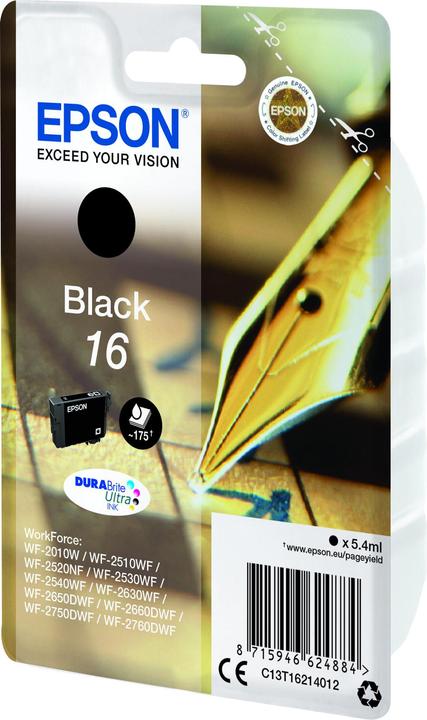 Productafbeelding Epson 16 DuraBrite Ultra (BK)