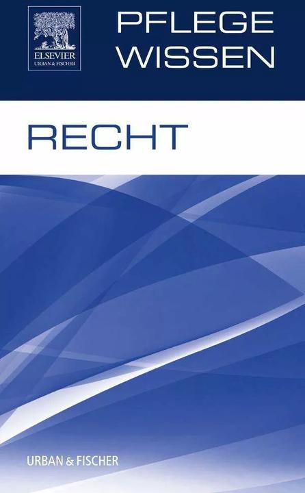 Produktbild PflegeWissen Recht (Deutsch, 2014)