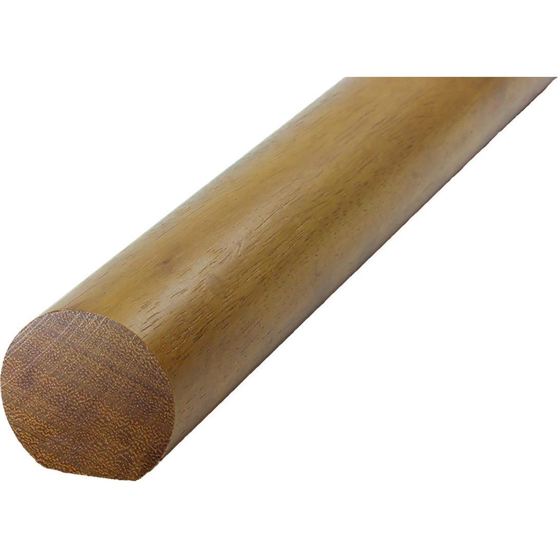 OK-Line, Profil + Stange, Holz-Rundhandläufe Aussenanwendung Ø 42 mm