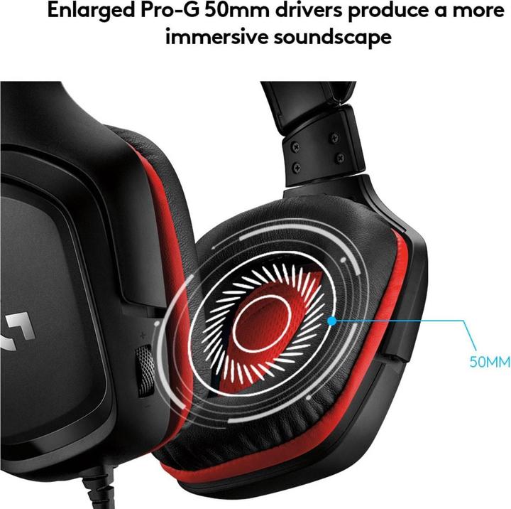Immagine prodotto Logitech G G332 (Cablato)