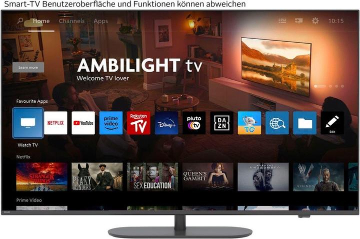 Produktbild Philips 43PUS9000/12 (43", PUS9000, QLED, 4K, 2025)