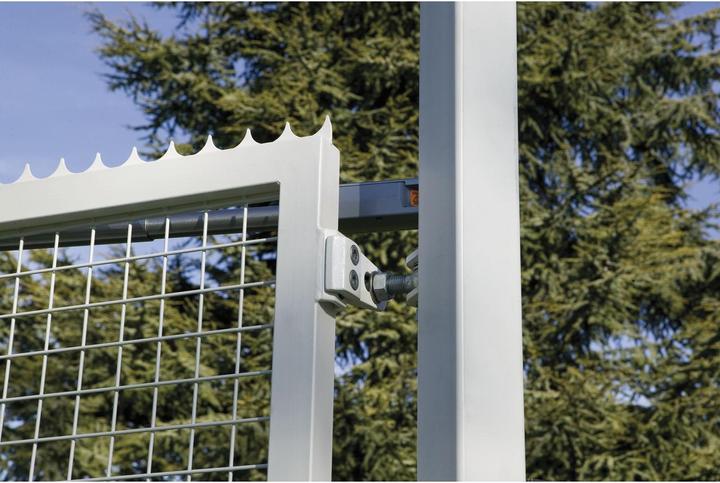 Actual product image Locinox Door hinge GBMU4, 4-way adjustable, 180° opening angle, plate 40x42 mm galvanised (1 pcs.)