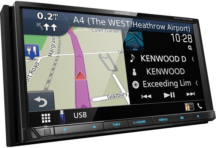 Actual product image Kenwood DNX-7190DABS (Apple Carplay, Android car)