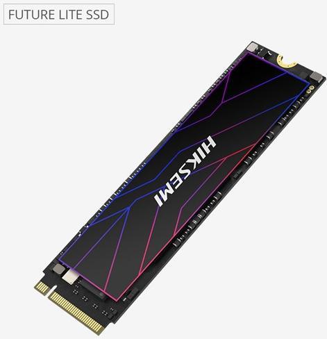 Actual product image Hiksemi HIKSSEMI FUTURE LITE 1 TB M.2 PCIe Gen4x4 NVMe 2280 (7000/6000 MB/s) 3D NAND SSD (1000 GB, M.2 2280)