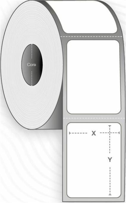 Actual product image Capture Label 80mm x contentious, 43M (80 mm)