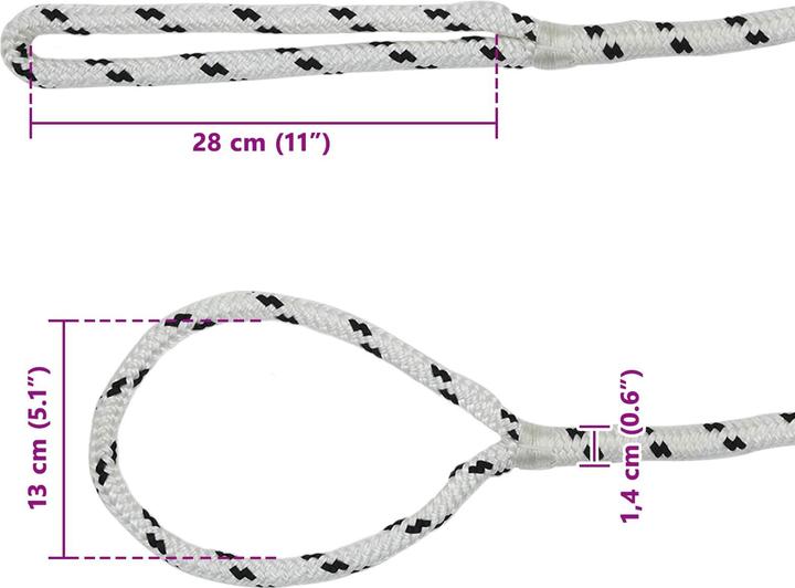 Produktbild vidaXL Bootsseil