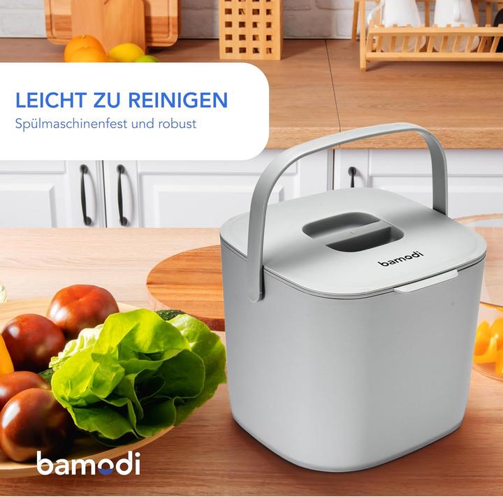 Produktbild Bamodi Biomülleimer mit Doppelfach (7 l)