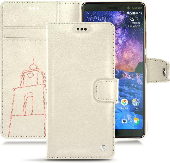 Produktbild Noreve Lederschutzhülle Wallet (Apple iPhone 7 Plus)