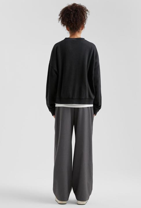 Produktbild s.Oliver Sweatshirt Gewaschenes Sweatshirt mit kleiner Stickerei (M)