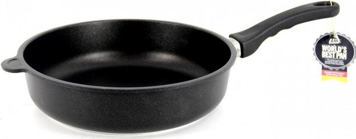 Produktbild AMT 724 Schmorpfanne Aluminumguss 24 cm Ø, Höhe 7 cm (24 cm, Bräter + Schmortopf, Aluminiumguss)