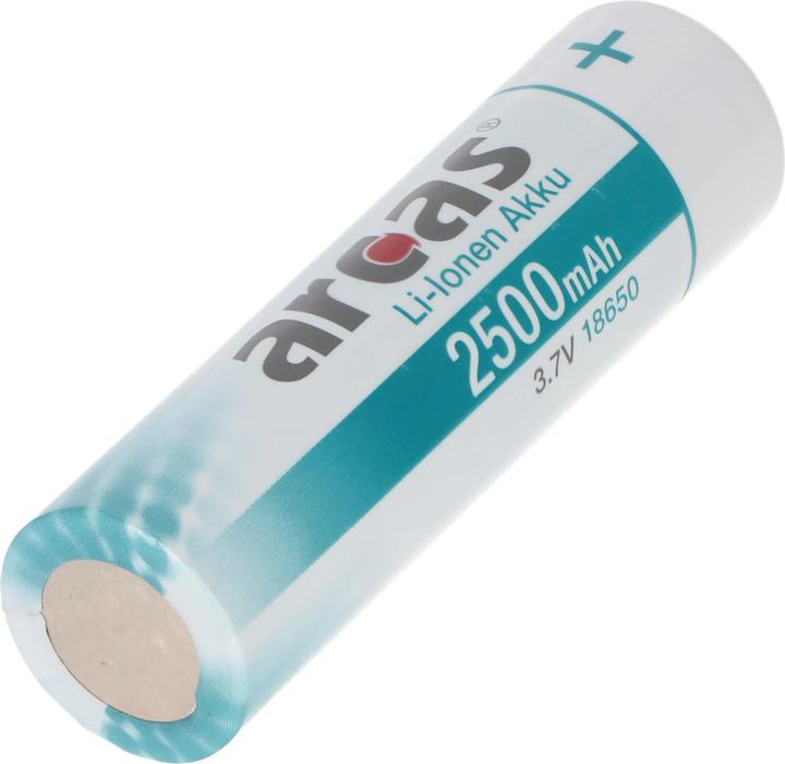 Image du produit Arcas IMC18650BP1 Spezial-Akku 18650 Li-Ion 3.7 V 2500 mAh (1 pcs, 18650, 2500 mAh)