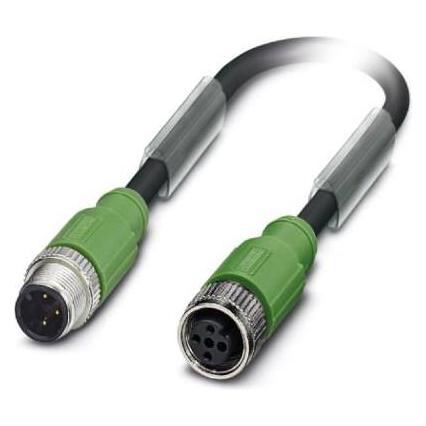 Phoenix Contact Sensor-/Aktor-Kabel, Elektronikkabel + Stecker, Schwarz