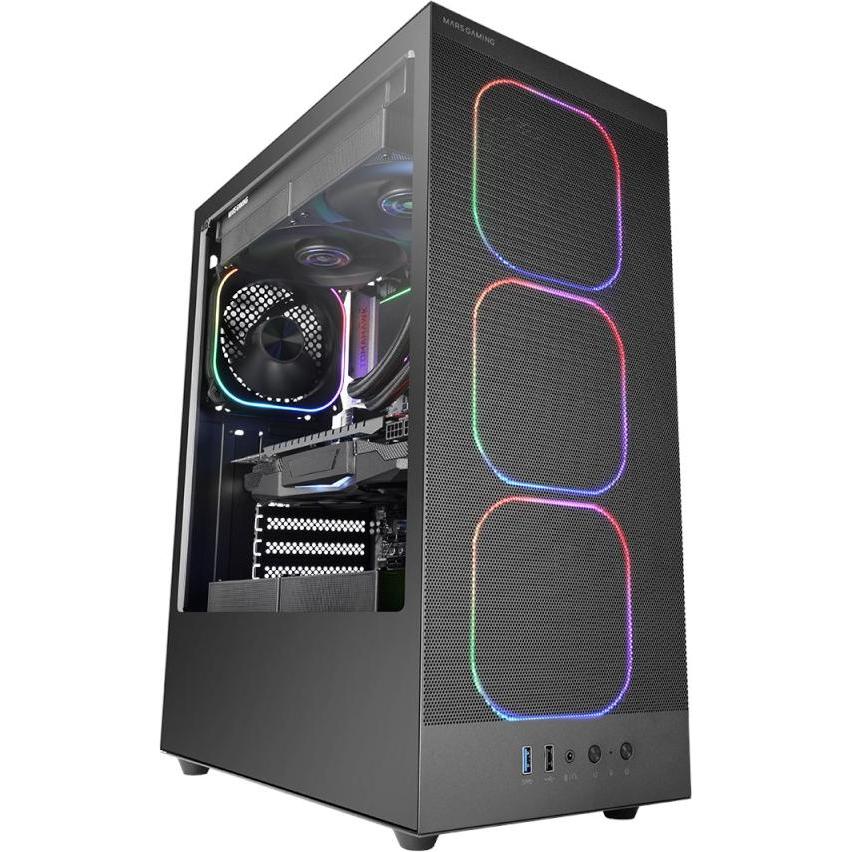 Tacens MARS MC-NEBULA 4x120mm ARGB ATX- obudowa (ATX, Micro ATX (mATX), Mini-ITX), Case PC, Nero