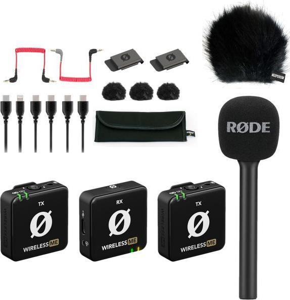 RØDE Wireless ME Dual Funk-Mikrofon Interview Set 1 BK
