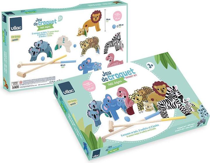 Immagine prodotto Vilac Croquet Spiel Safari, Michelle Carlslund