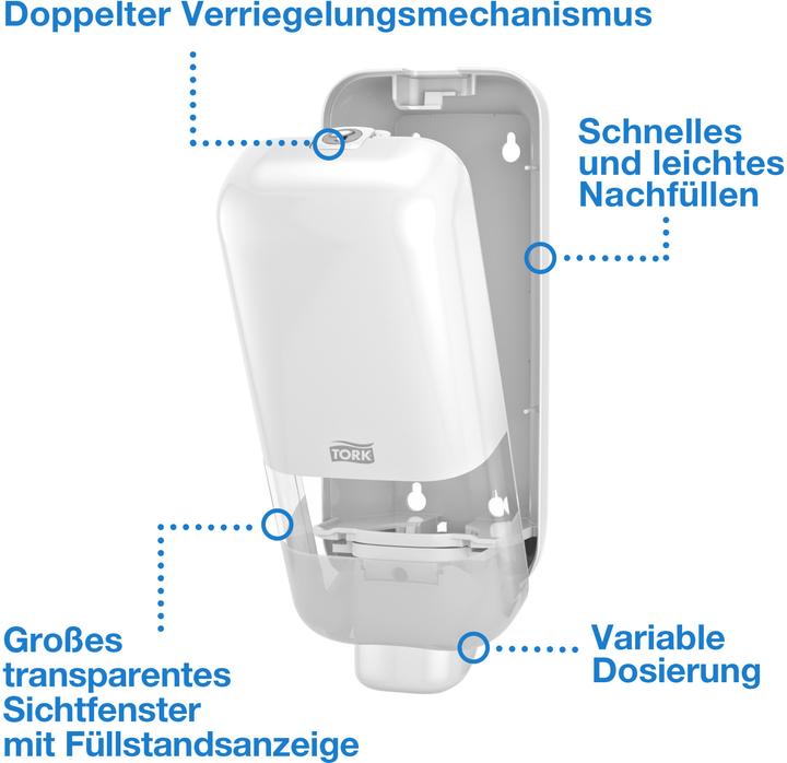 Actual product image Tork Soap dispenser foam and liquid soap ws