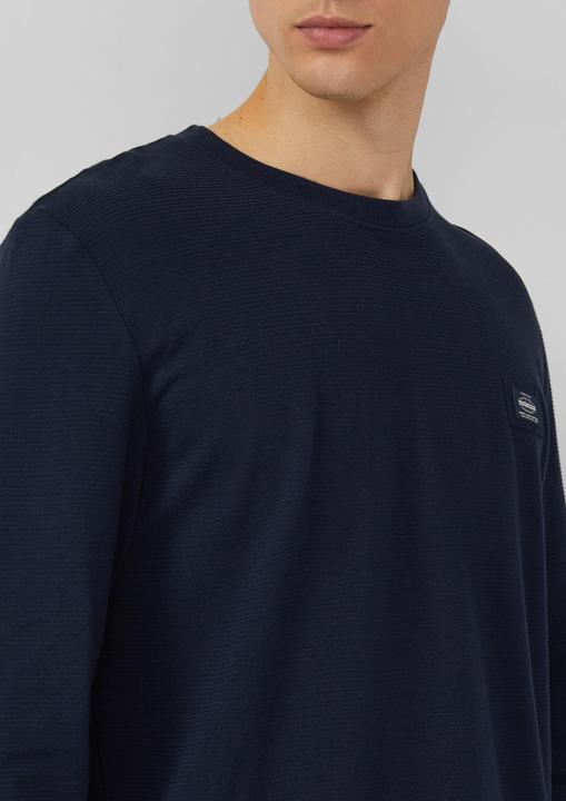 Produktbild s.Oliver T-Shirt Strukturiertes Longsleeve mit Ärmelbündchen (M)